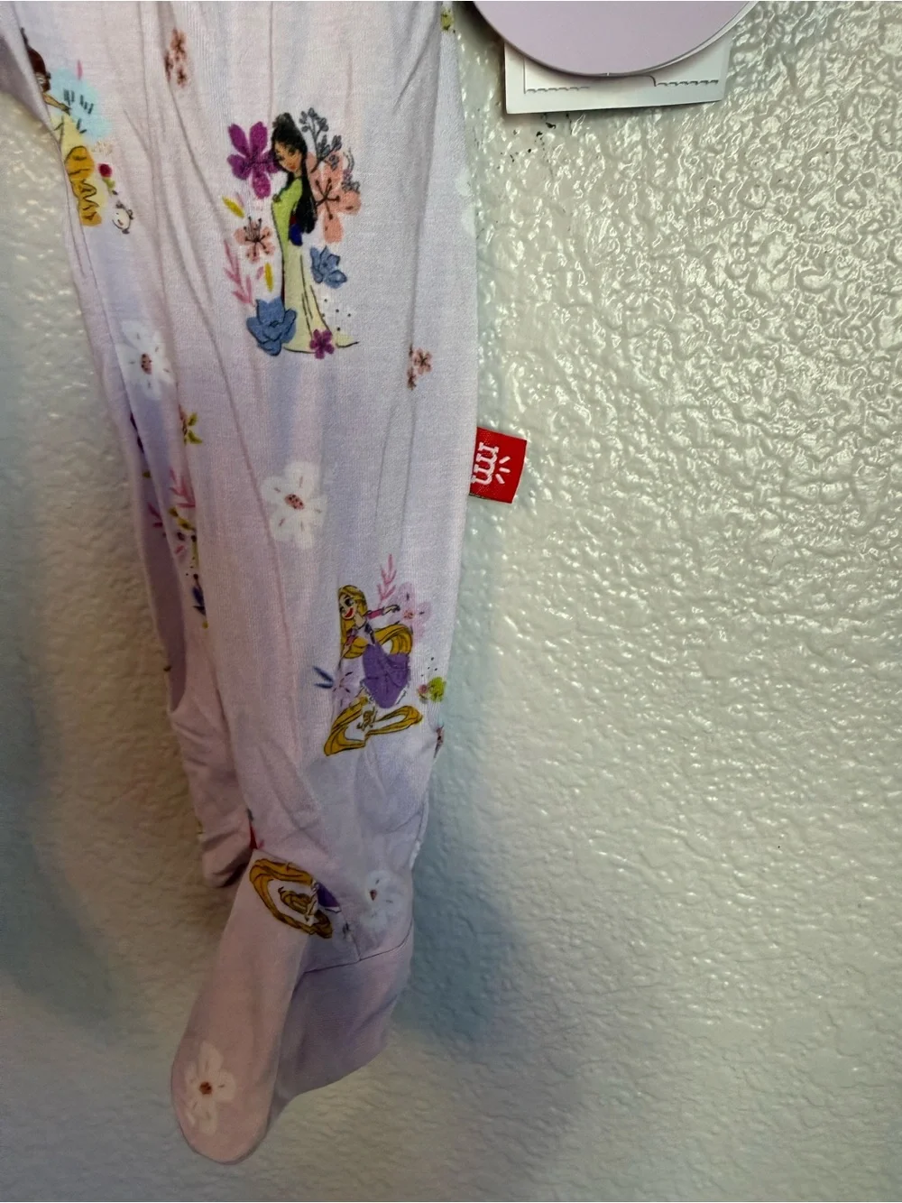Magnetic Me Lavender Disney Princess Footed One-Piece